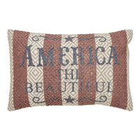 America The Beautiful Pillow 14x22 - VHC Brands