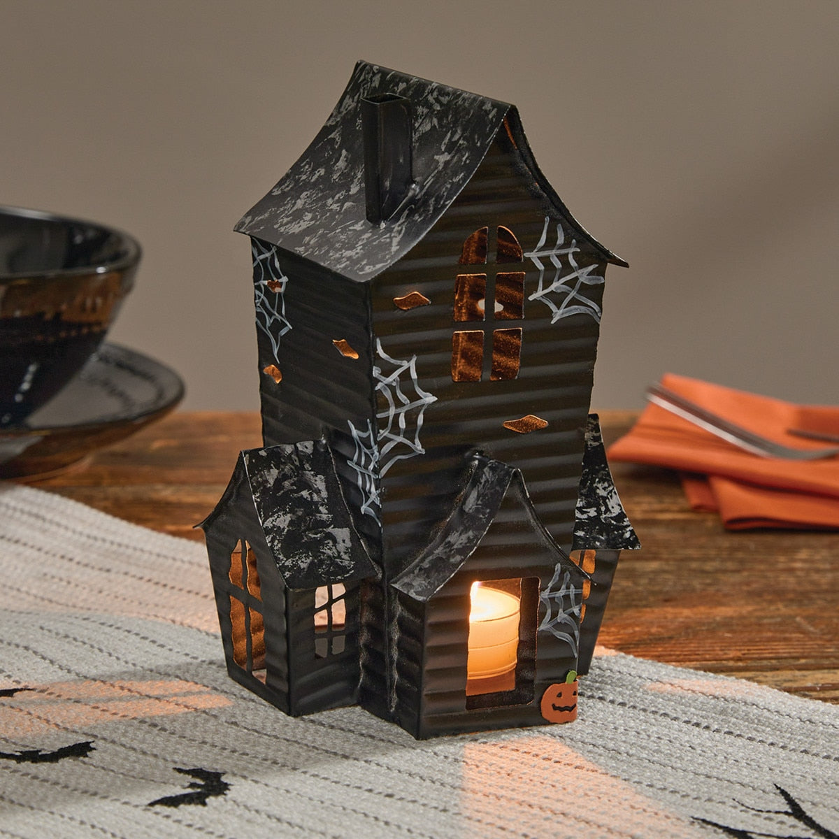 Haunted House Tealight Holder - Set of 2 Park Designs