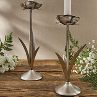 Bloom Candlesticks - Set Of 2 Park Designs - The Fox Decor