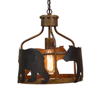 Big Bear Lodge Pendant - Park Designs