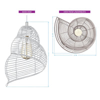 Sea Shell Pendant - Park Designs