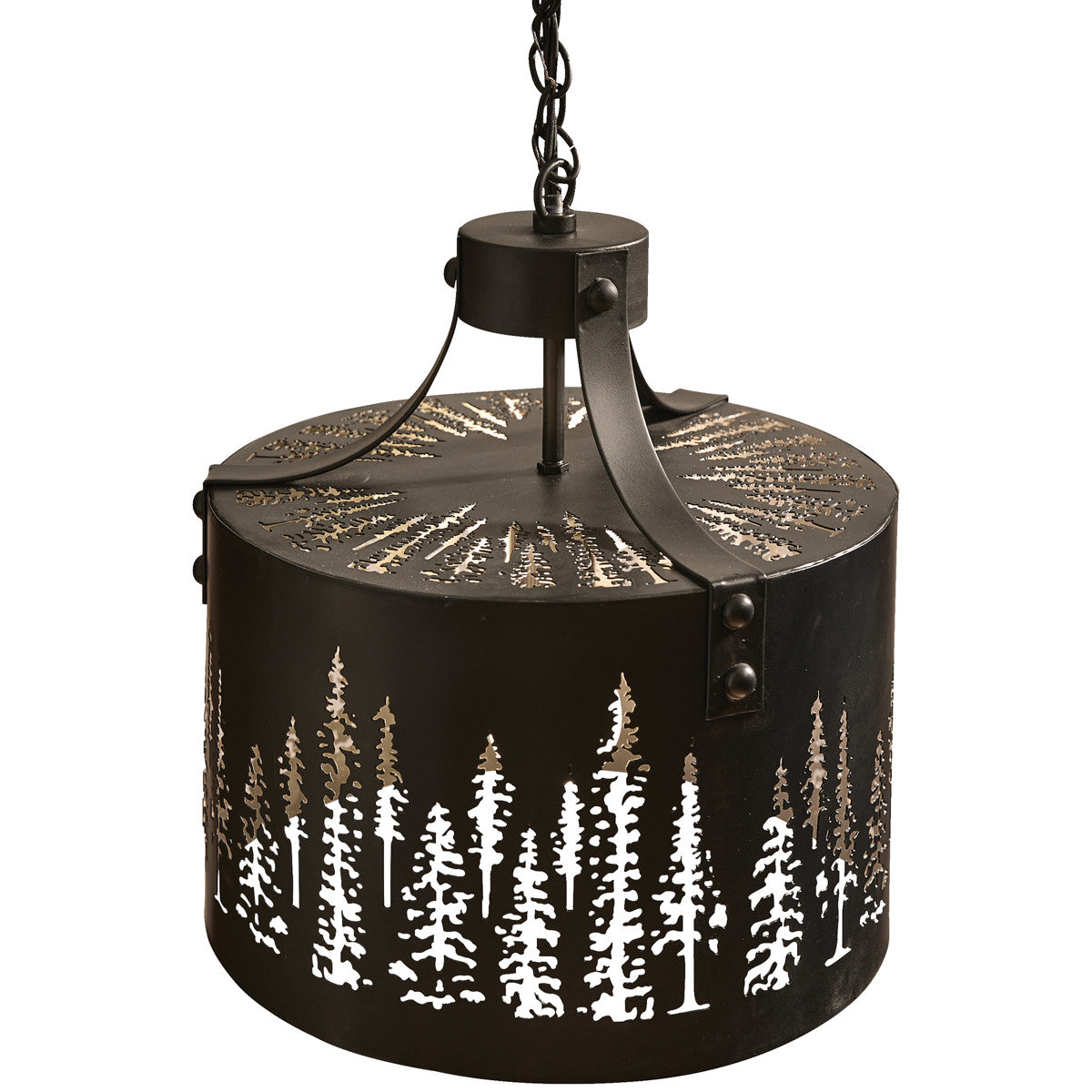 Fir Trees Pendant Lamp - Park Designs - The Fox Decor