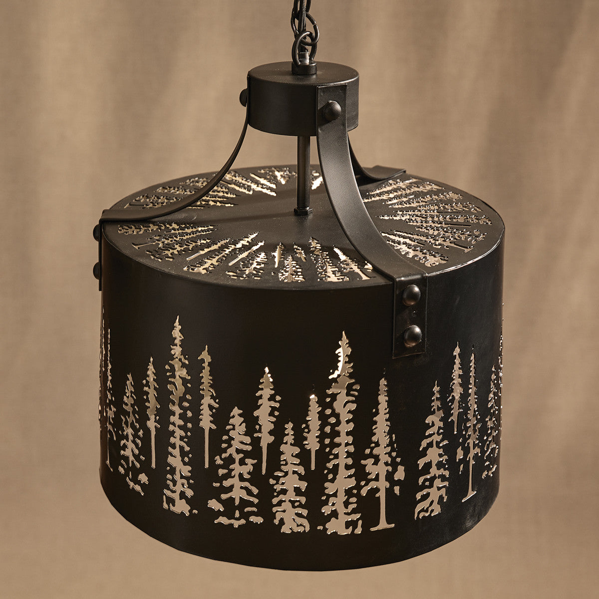 Fir Trees Pendant Lamp - Park Designs - The Fox Decor