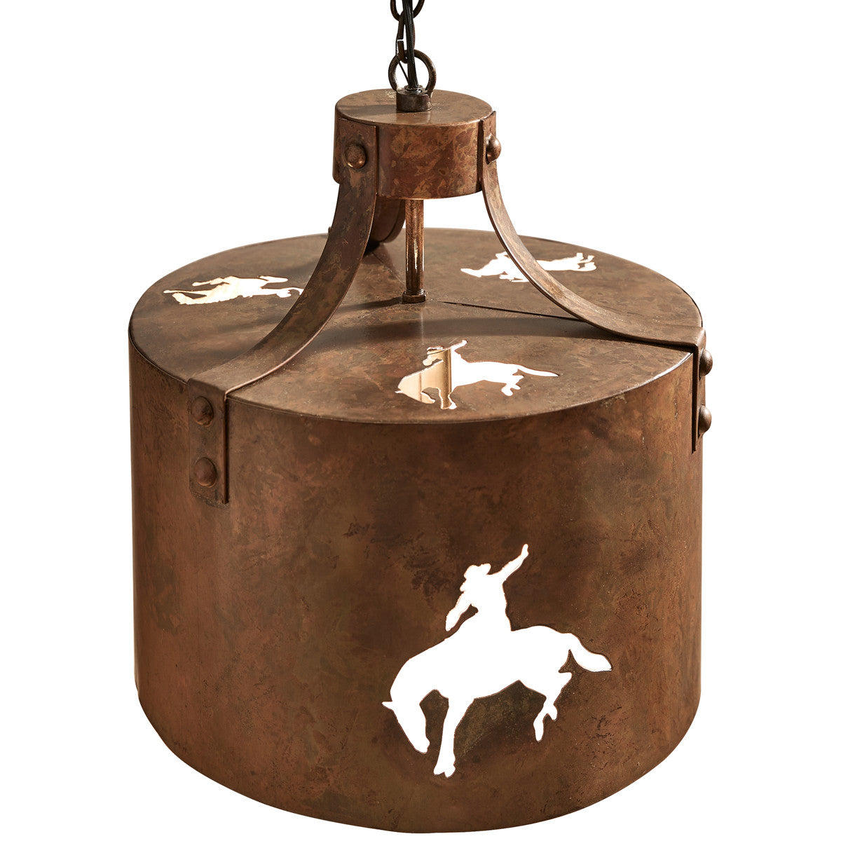 Bucking Bronco Pendant Lamp - Park Designs - The Fox Decor