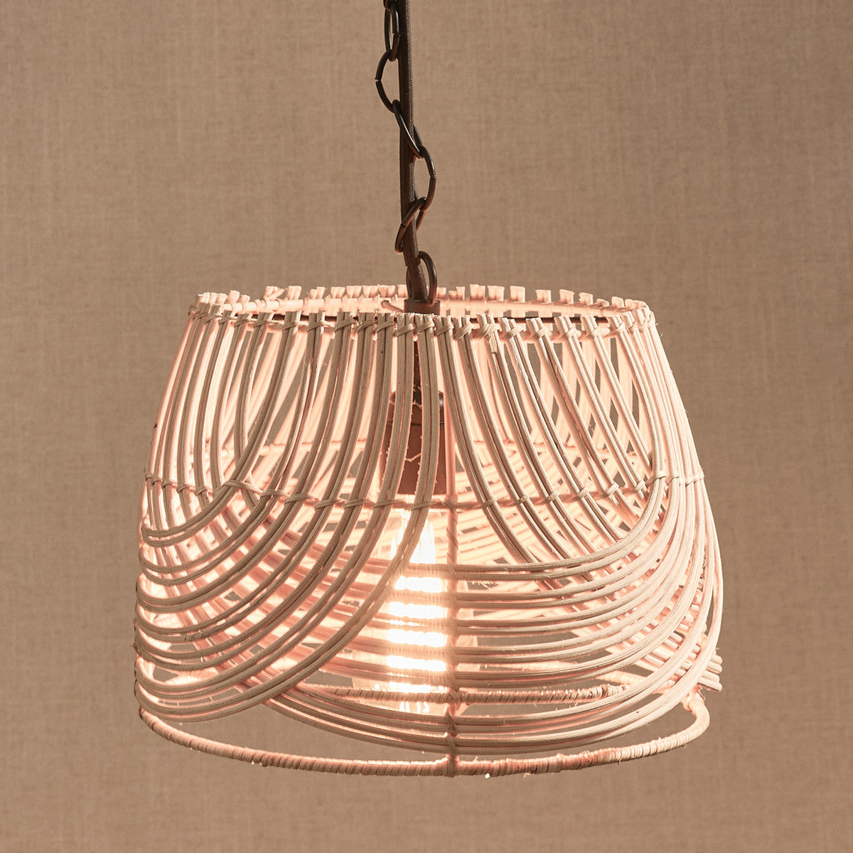 Woven Rattan Pendant - Park Designs - The Fox Decor