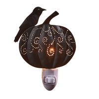 Crow & Pumpkin Night Light - Set of 4 Park Designs