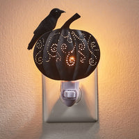 Crow & Pumpkin Night Light - Set of 4 Park Designs