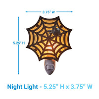 Spider Web Night Light- Set of 4 Park Designs