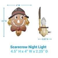 Scarecrow Night Light- Set of 4 Park Designs