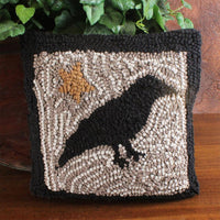 Crow Hooked Pillow PL235211
