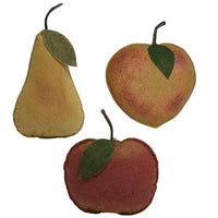 Stiffened Primitive Fruit 3 Asstd - The Fox Decor