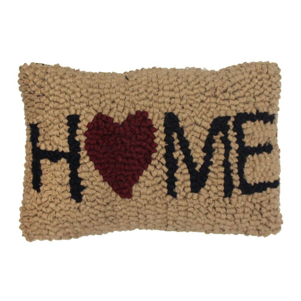 Home Hooked Pillow 8x12  Tan PL573518