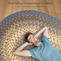 Easy Living Braided Area Rug - Oval