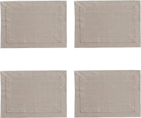 Tailored Placemat - Stone Set of 4 Park Designs - The Fox Decor