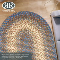 Easy Living Braided Area Rug - Oval