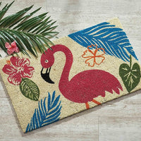 Thumbnail for Flamingo Coir Doormat Park Designs - The Fox Decor