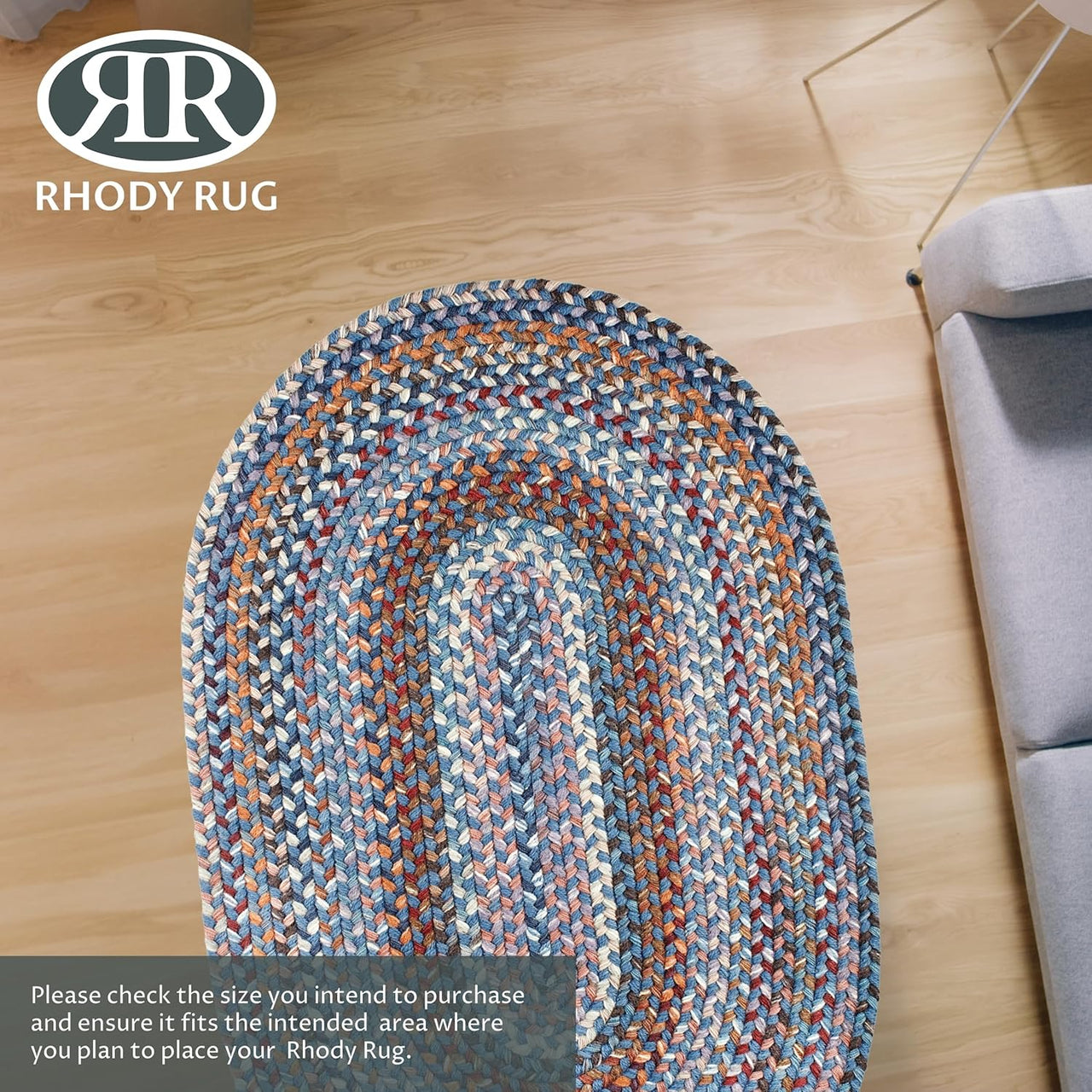 Astoria Braided Area Rug - Oval