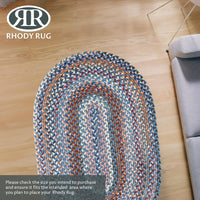 Astoria Braided Area Rug - Oval