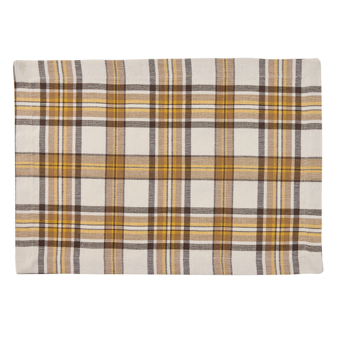 Maize Plaid Placemats - Set of 4 Park Designs