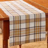 Maize Plaid Table Runners - Park Designs