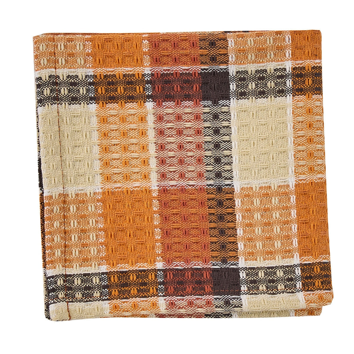 Rustic Fall Porch Waffle Dishcloths - Set of 6 Park Designs