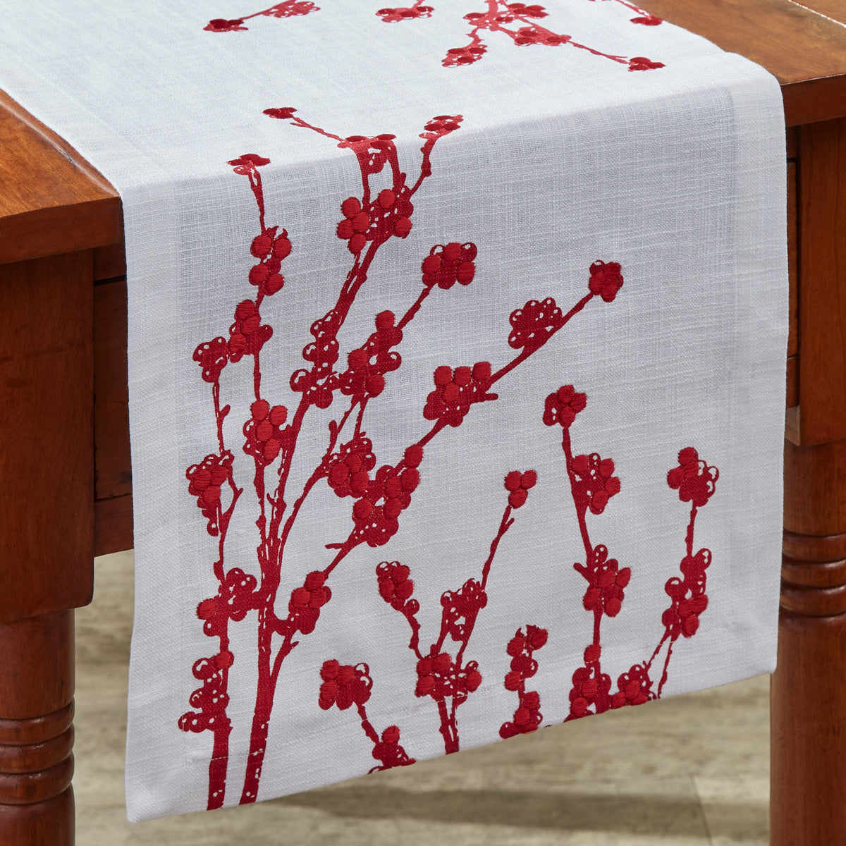 Berry Elegance Table Runner 54"L - Park Designs - The Fox Decor