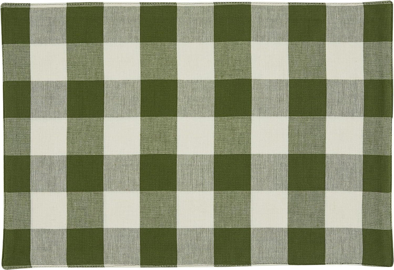 Wicklow Check Sage Placemats - Backed Set of 6 Park Designs - The Fox Decor