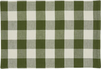 Wicklow Check Sage Placemats - Backed Set of 6 Park Designs - The Fox Decor