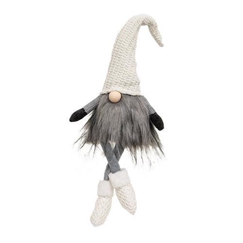 Cream Knit Dangle Legs Gnome - The Fox Decor