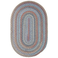 Bar Harbor Braided Area Rug - Oval