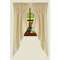 Cream Osenburg Gathered Swag - Lined - Interiors by Elizabeth