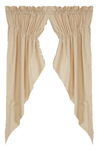 Cream Osenburg Gathered Swag Lined - Interiors by Elizabeth