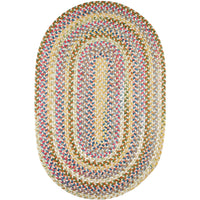 Country Jewel Braided Area Rug - Oval