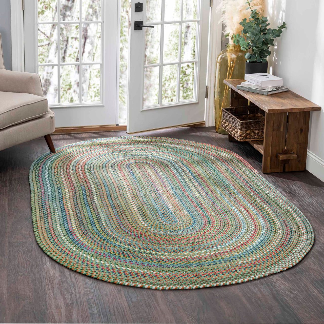 Country Jewel Area Rug - Round