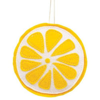 Felt Lemon Slice Ornament - The Fox Decor