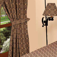 Black Tan Marshfield Jacquard Bed Cover Twin - Interiors by Elizabeth