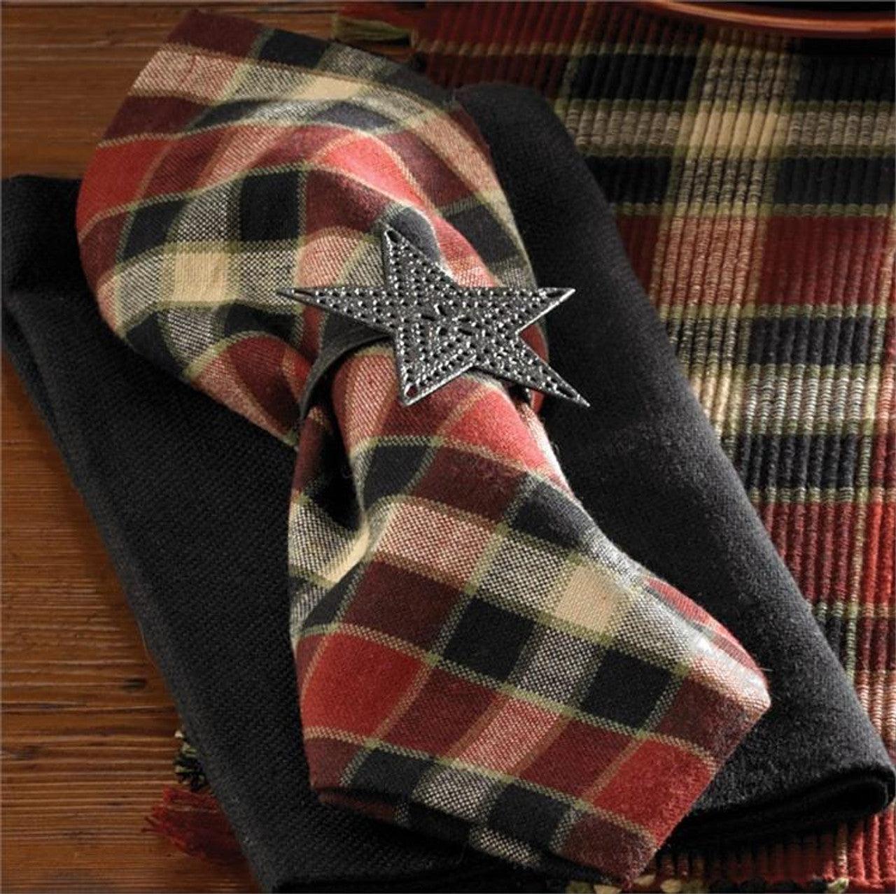 Concord Black Bear Napkin Set of 6 Park Designs - The Fox Decor