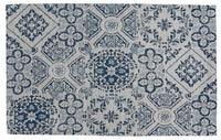 Williamsburg Delft Tile 4'X6' Rug Park Designs - The Fox Decor