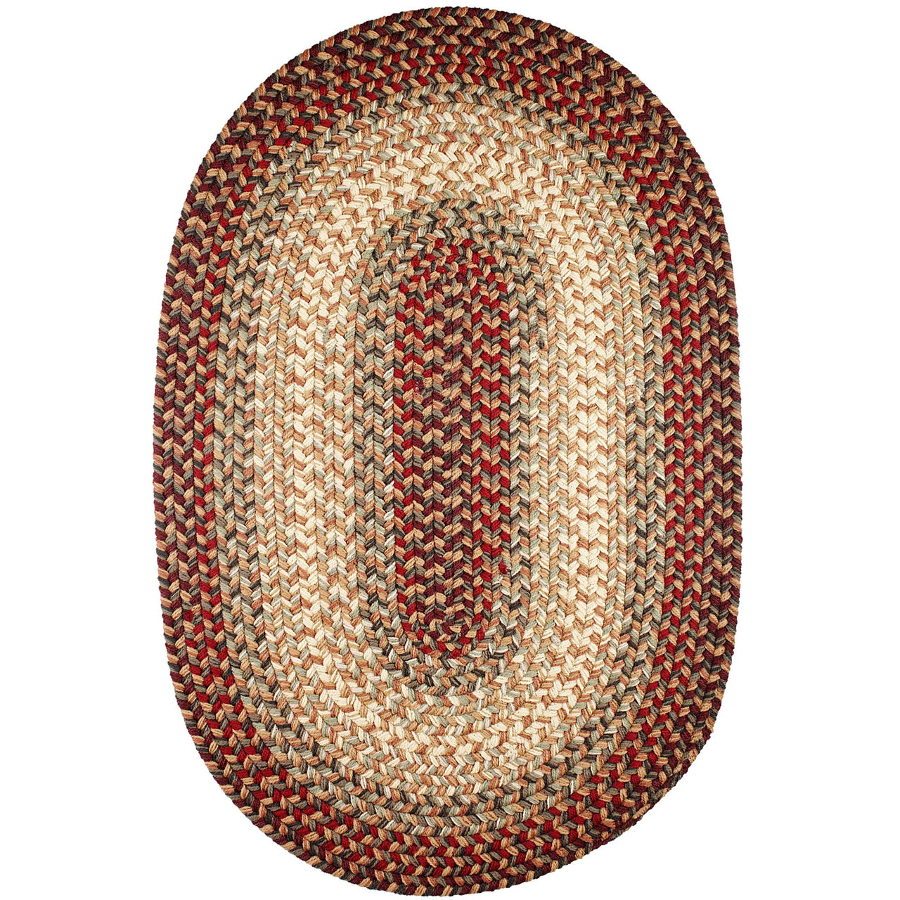 Easy Living Braided Area Rug - Oval