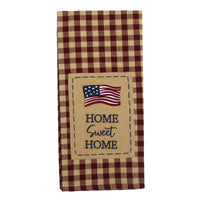 Home Sweet Home Flag Towel - Interiors by Elizabeth