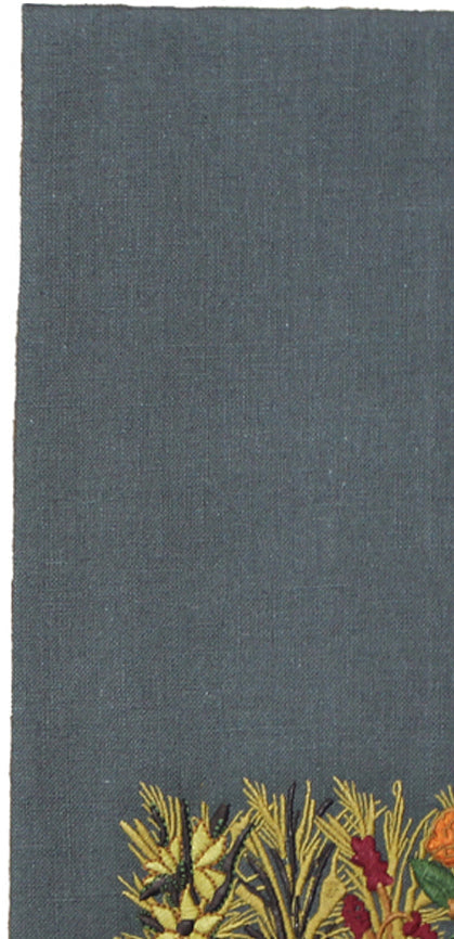 Fall Mason Jar  Gray towel  Set of 2 ET023010