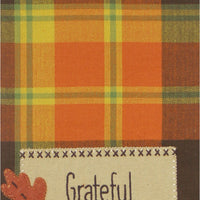 F Grateful Thankful Blessed Towel  Set of 2 ET336021