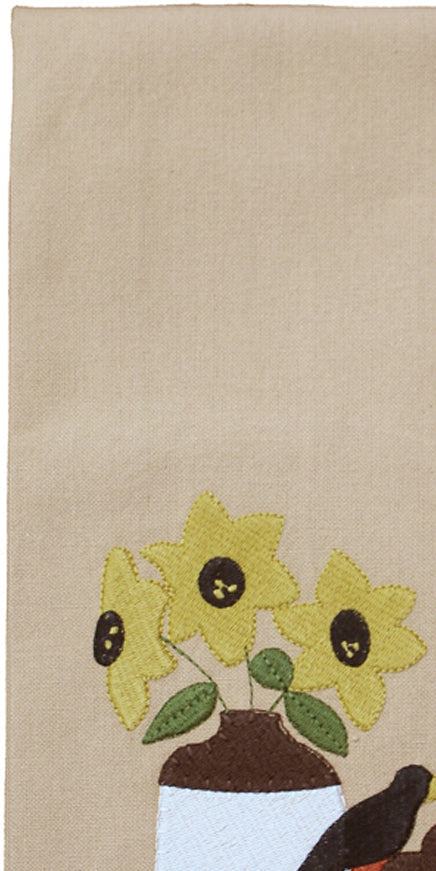 Fall Sampler  Nutmeg Towel  Set of 2 ET840003