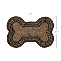 Espresso Indoor/Outdoor Medium Bone Rug 15x23 - The Fox Decor