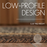 Espresso Jute Braided Rug Rect 20