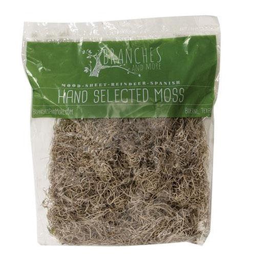 Spanish Moss 328 Cubic Inches - The Fox Decor