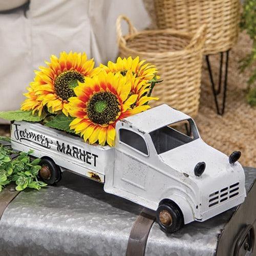 Bright Yellow Sunflower Spray - The Fox Decor