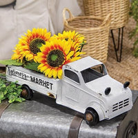 Bright Yellow Sunflower Spray - The Fox Decor