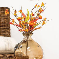 Barnyard Bittersweet & Pumpkins Pick 16 - The Fox Decor