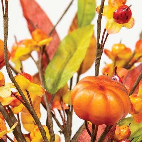 Barnyard Bittersweet & Pumpkins Pick 16 - The Fox Decor